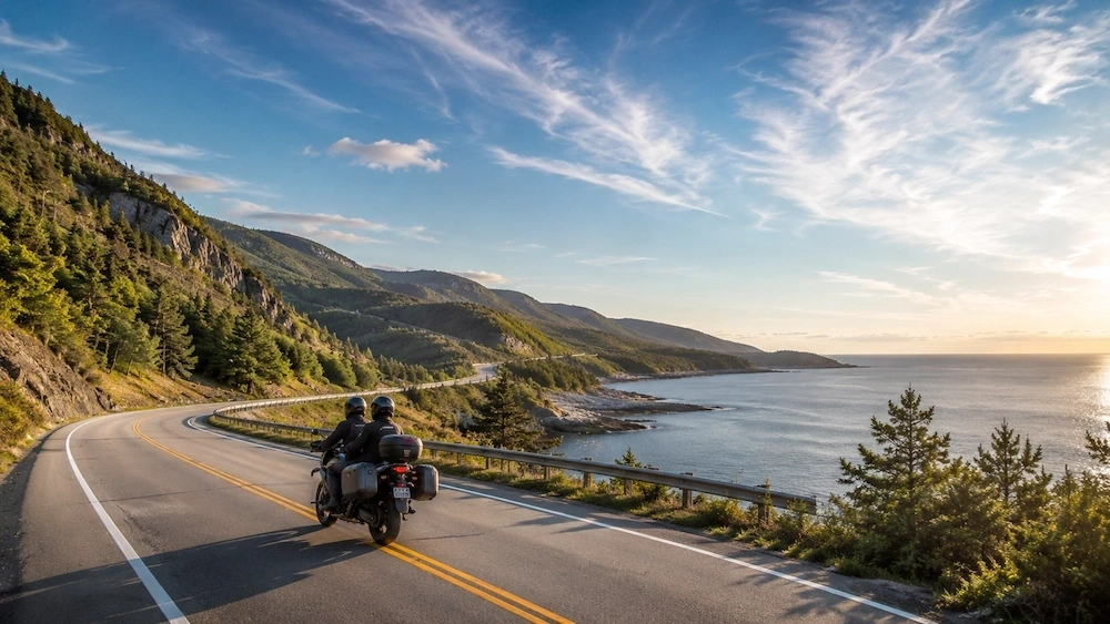 Top 10 most scenic motorcycle rides in Quebec alt