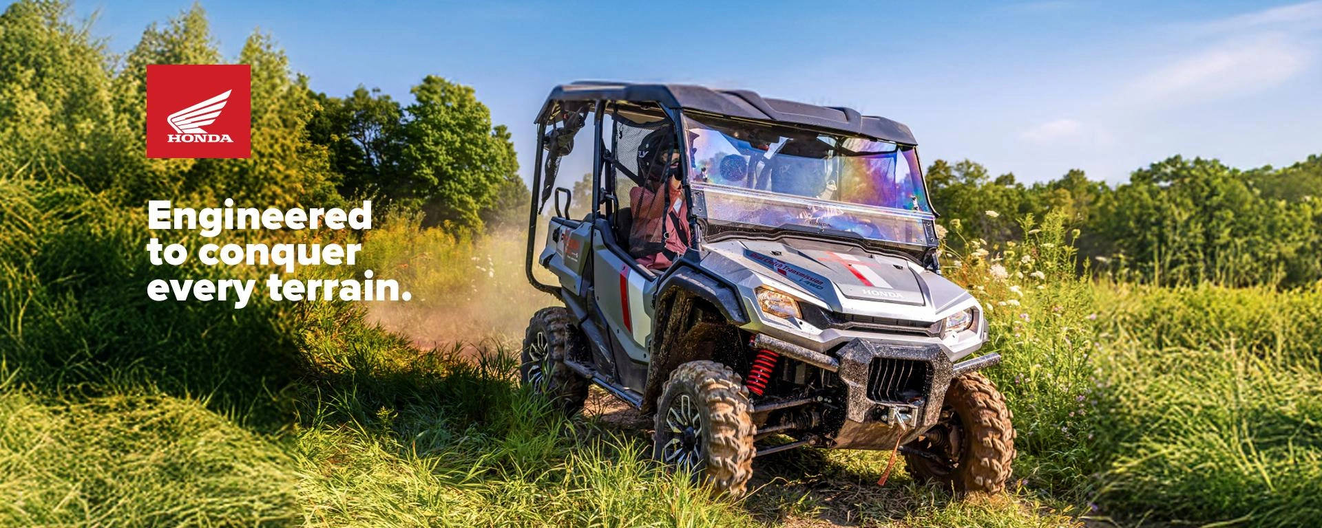 Engineered to conquer every terrain. alt