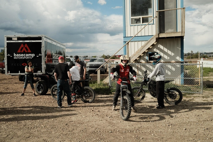 Electric Dirt Bikes Have Landed at Basecamp Motorsports Calgary alt