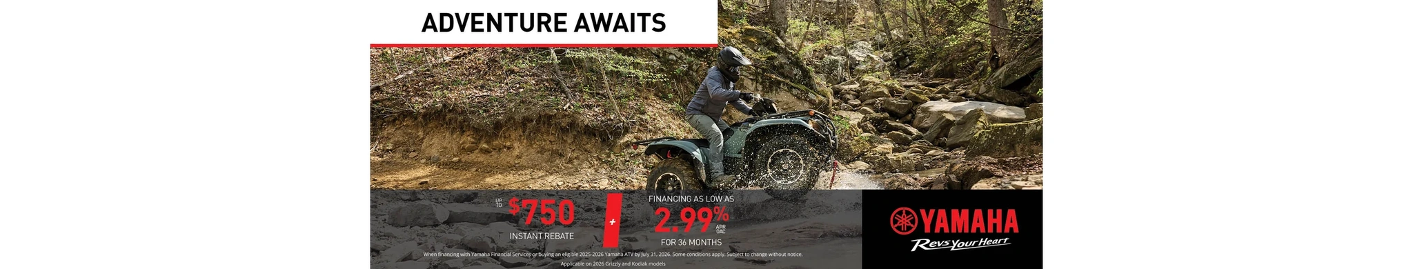 Adventure Awaits Sales Event - ATVs