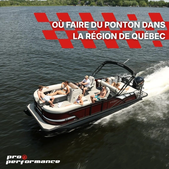Les plus beaux endroits où faire du bateau ou du ponton dans la région de Québec en 2026 alt