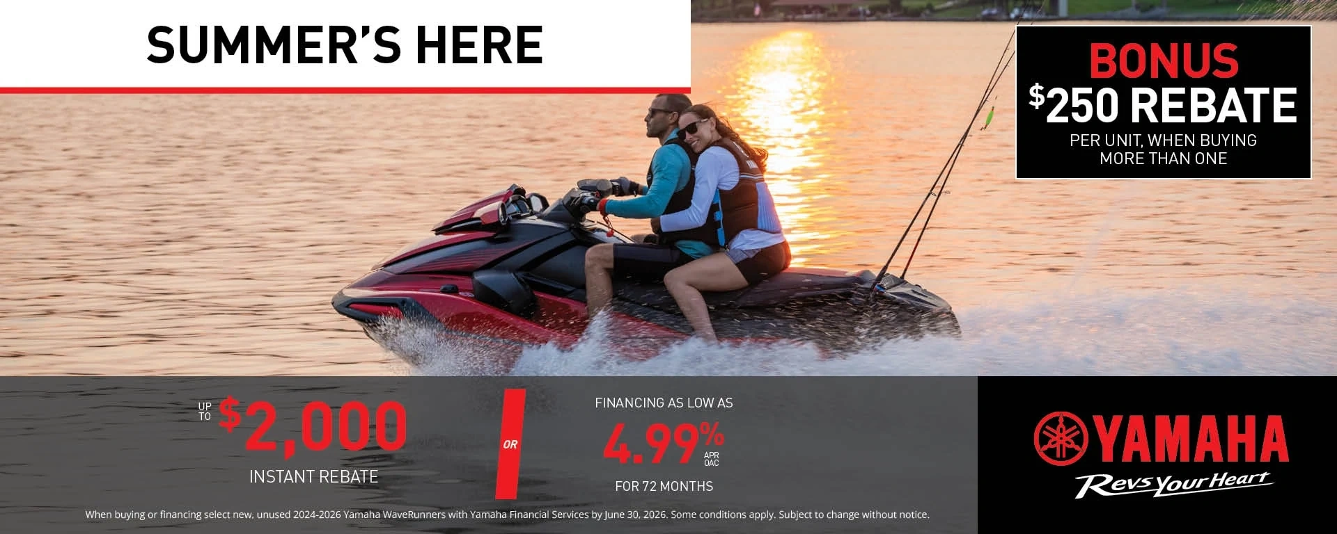Summer's Here Sales Event - WaveRunners alt