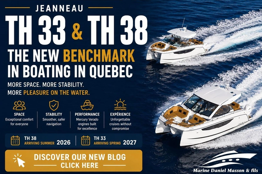Discover the Jeanneau TH 33 and TH 38: The Future of Luxury Power Catamarans in Quebec alt
