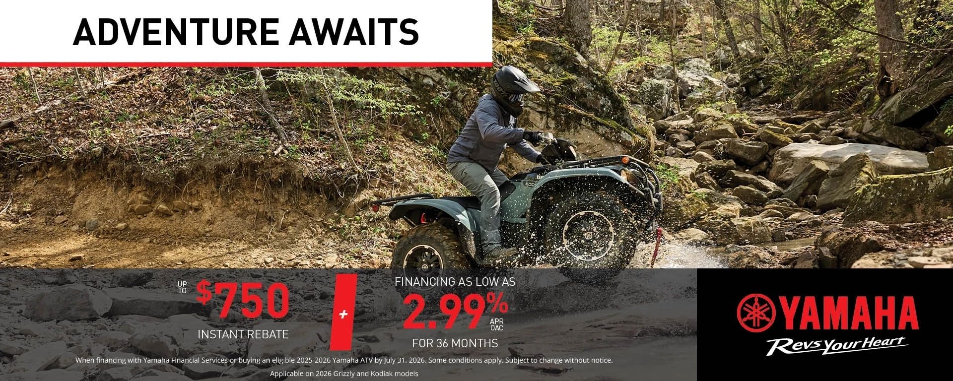 Adventure Awaits Sales Event - ATVs alt