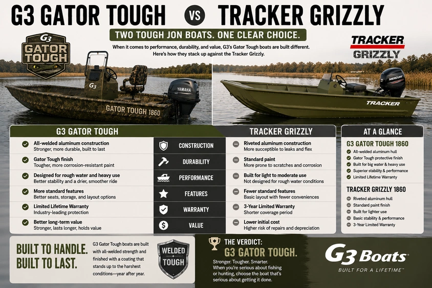 G3 Gator Tough vs Tracker Grizzly alt