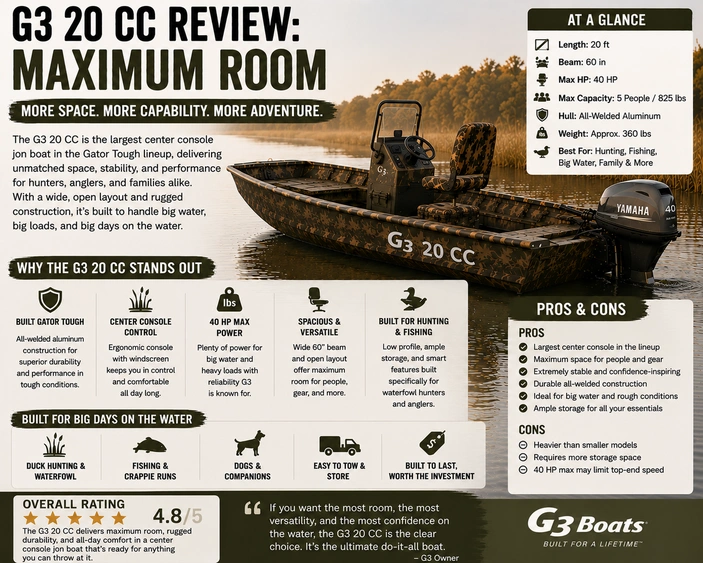 G3 20 CC Review: Maximum Room alt