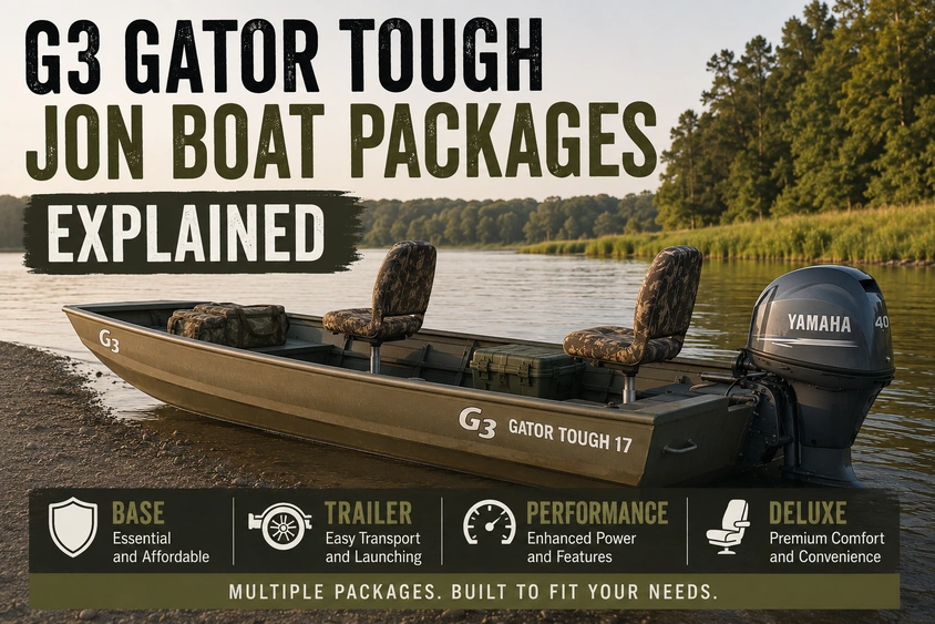 G3 Gator Tough Jon Boat Packages Explained alt