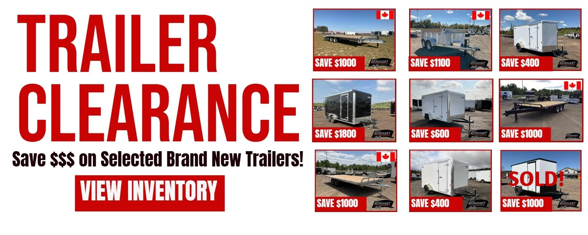 TRAILER CLEARANCE alt