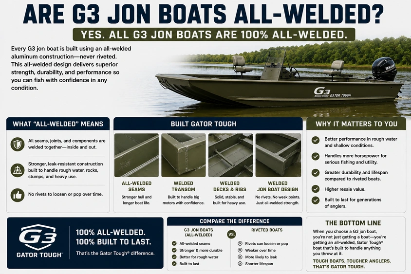 Are G3 Jon Boats All-Welded? alt