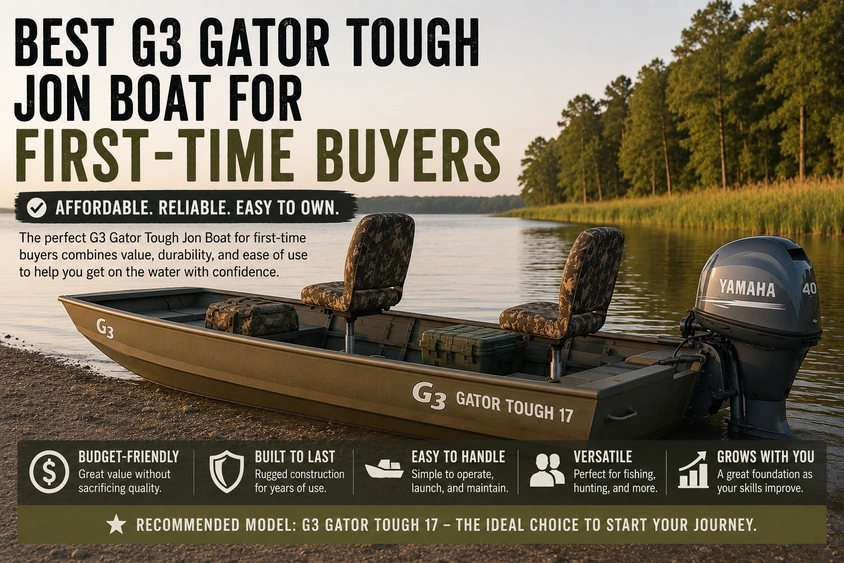 Best G3 Gator Tough Jon Boat for First-Time Buyers alt