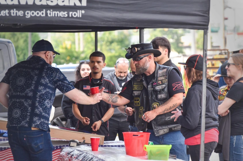 Fundraising for the Veterans - Red, White, & Freedom Fest Bike Night alt