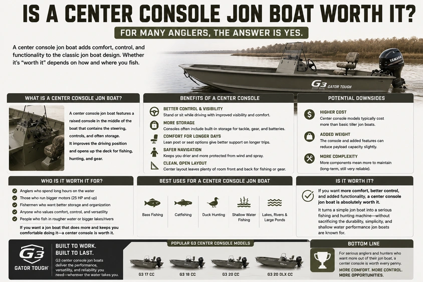 Is a Center Console Jon Boat Worth It? alt