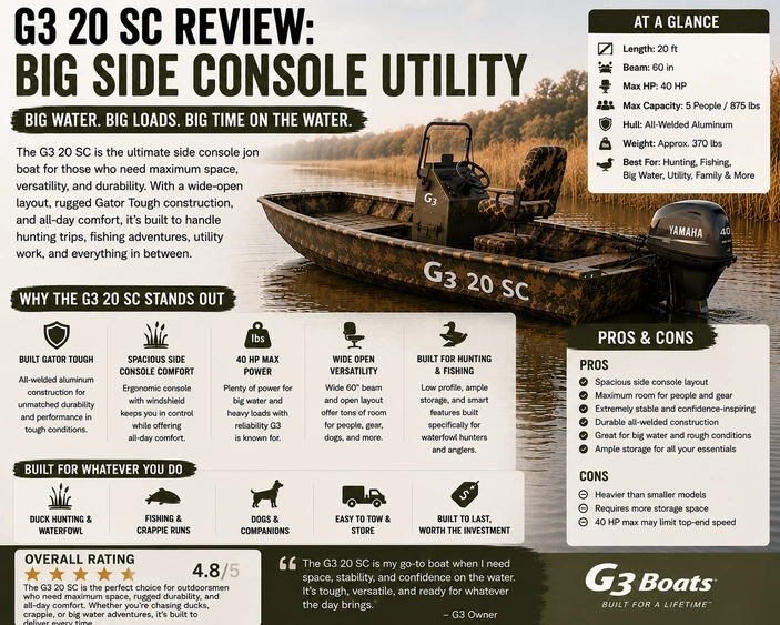 G3 20 SC Review: Big Side Console Utility alt