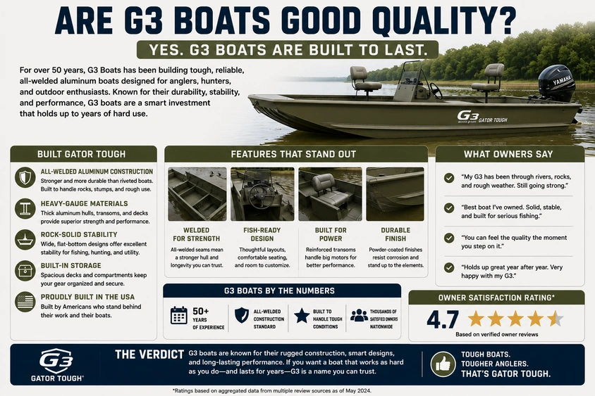 Are G3 Boats Good Quality? alt