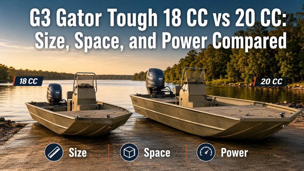 G3 Gator Tough 18 CC vs 20 CC alt