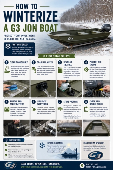 How to Winterize a G3 Jon Boat alt