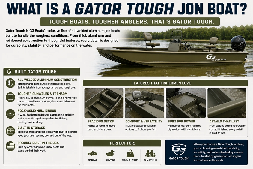 What Is a Gator Tough Jon Boat? alt
