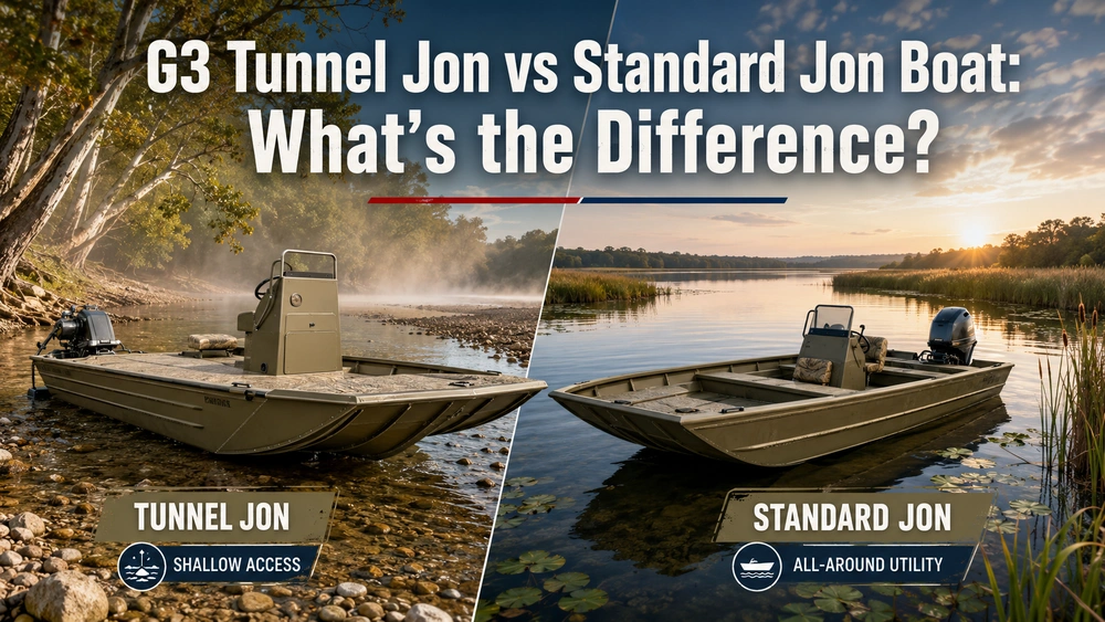 G3 Tunnel Jon vs Standard Jon Boat alt