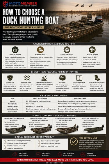 How to Choose a Duck Hunting Boat alt