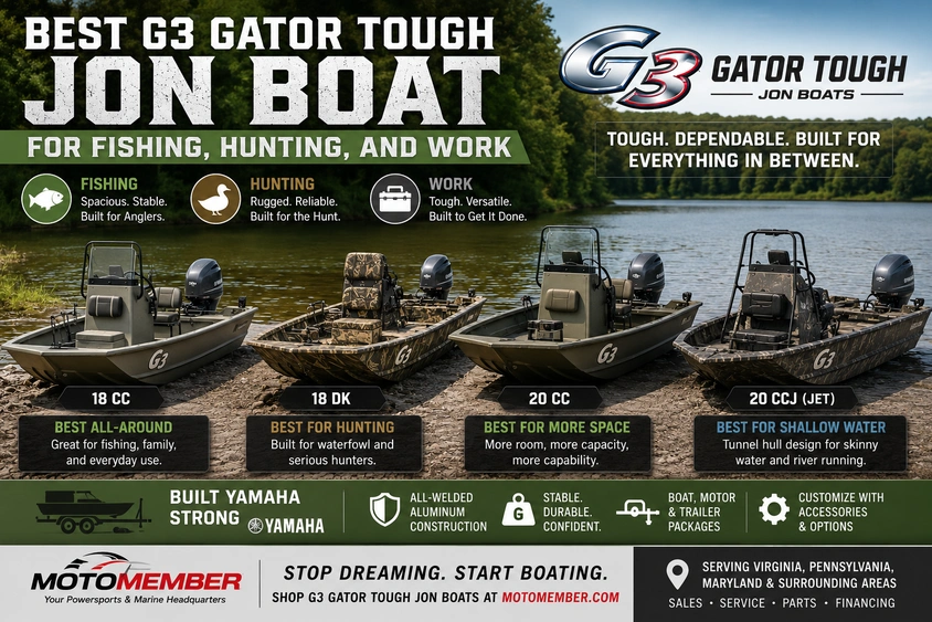 Best G3 Gator Tough Jon Boat for Fishing, Hunting, and Work alt