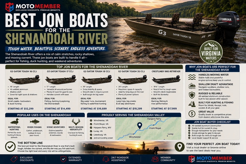 Best Jon Boats for the Shenandoah River alt