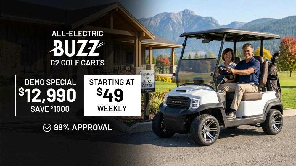 Buzz G2 Golf Carts - Demo Special alt