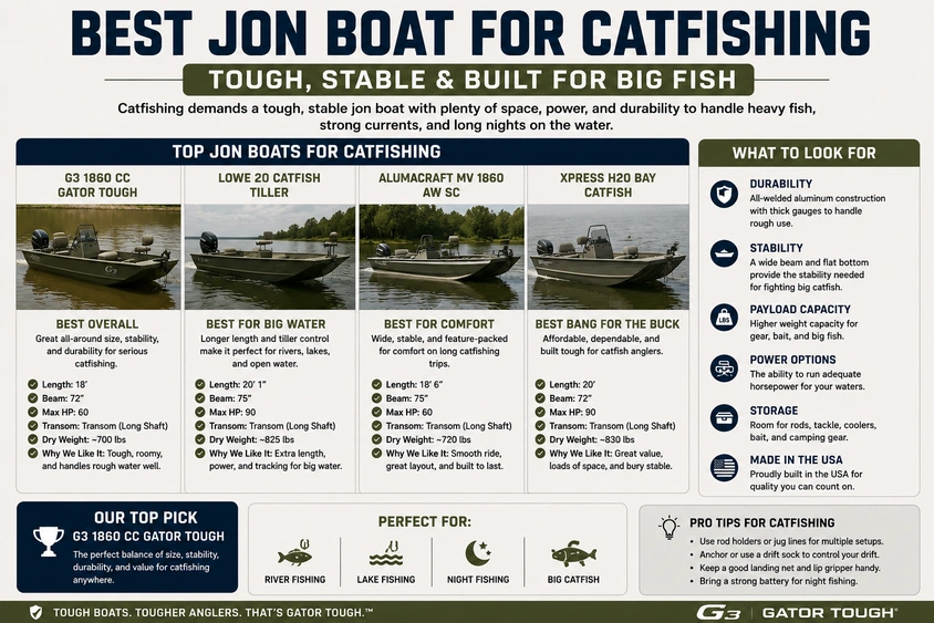 Best Jon Boat for Catfishing alt