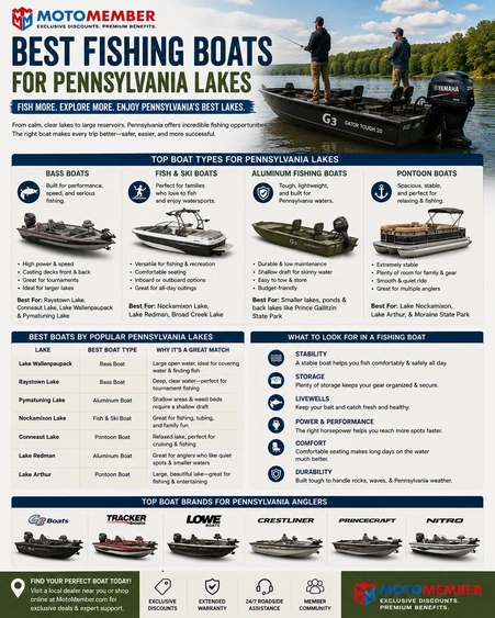 Best Fishing Boats for Pennsylvania Lakes alt