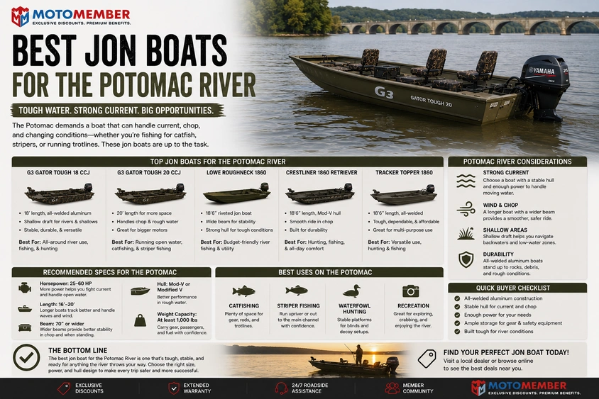 Best Jon Boats for the Potomac River alt