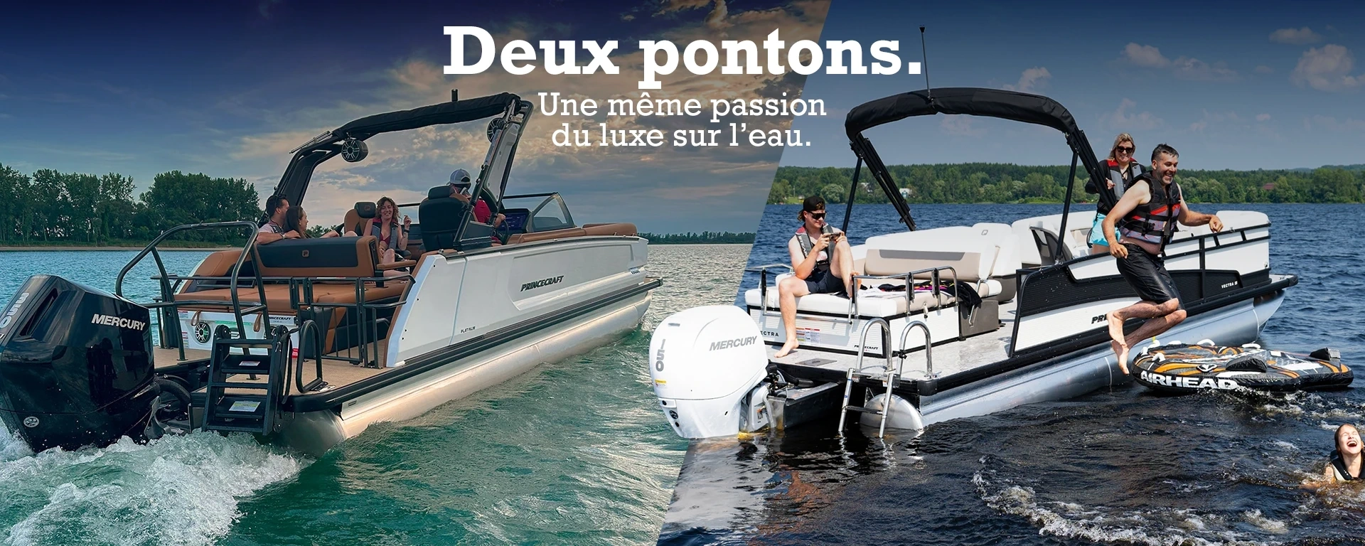 Deux pontons. Une même passion pour le luxe sur l'eau. alt