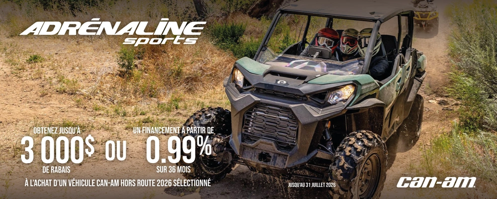Promo Can-Am hors route alt