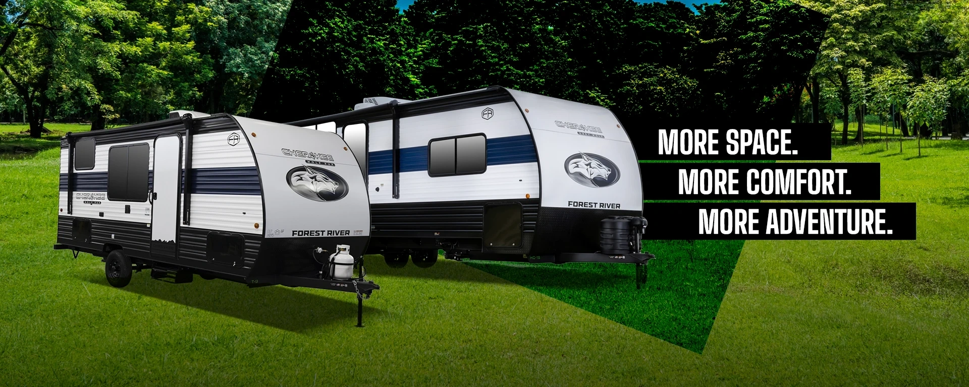 More space. More comfort. More adventures. alt