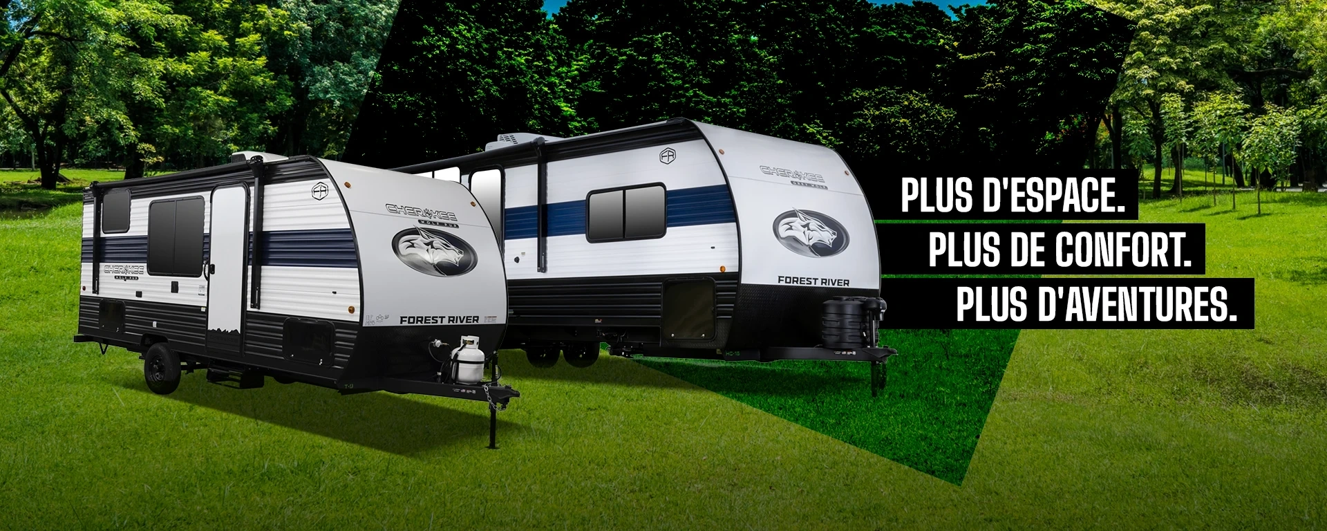Plus d'espace. Plus de confort. Plus d'aventures alt