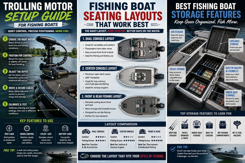 Best Fishing Boat Storage Features alt
