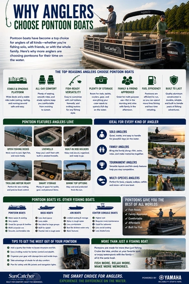 Why Anglers Choose Pontoon Boats alt