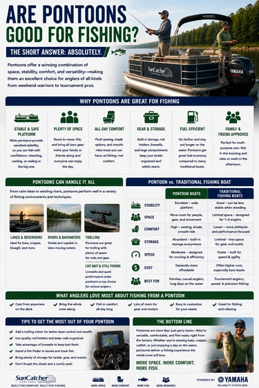 Are Pontoons Good for Fishing? alt
