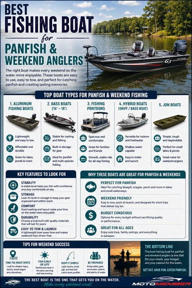 Best Fishing Boat for Panfish & Weekend Anglers alt