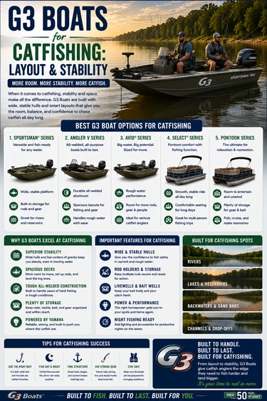 G3 Boats for Catfishing: Layout & Stability alt
