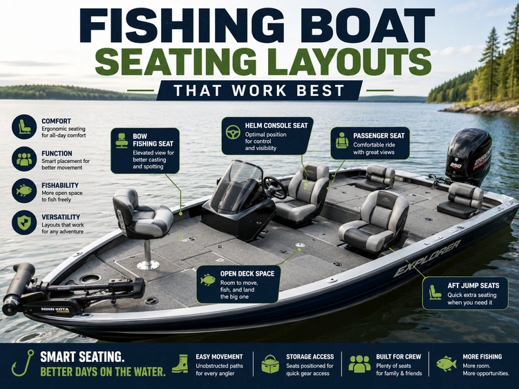 Fishing Boat Seating Layouts That Work Best alt