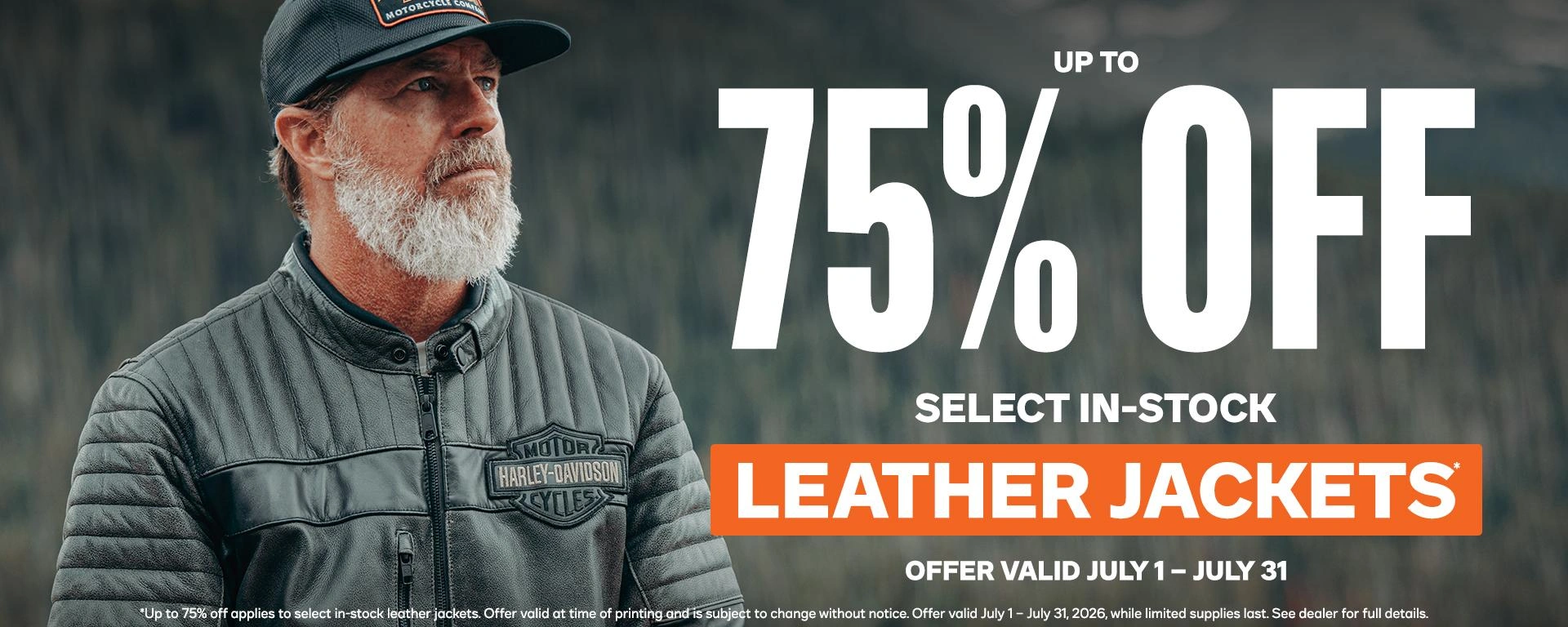 July 2026 - Leather Jacket Sale alt