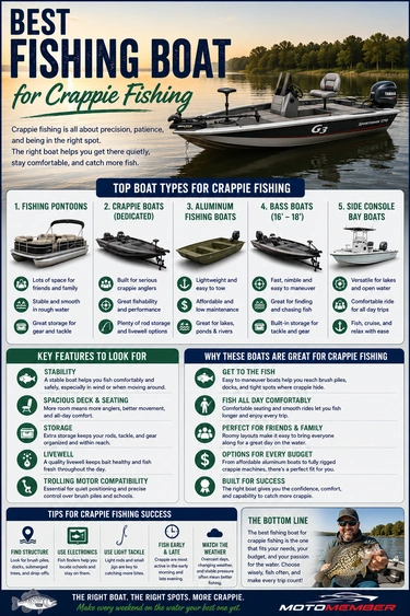Best Fishing Boat for Crappie Fishing alt