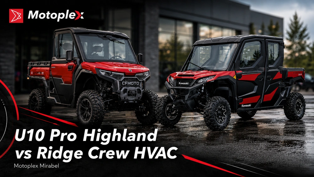 CFMOTO U10 Pro Highland vs Kawasaki Ridge Crew HVAC: The Real Head-to-Head alt