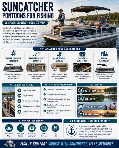 SunCatcher Pontoons for Fishing alt