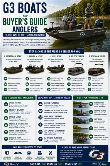 G3 Boats Buyer’s Guide for Anglers alt