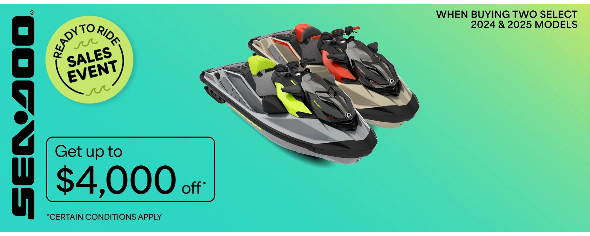 Ready to Ride Sales Event alt