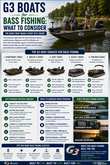 G3 Boats for Bass Fishing: What to Consider alt