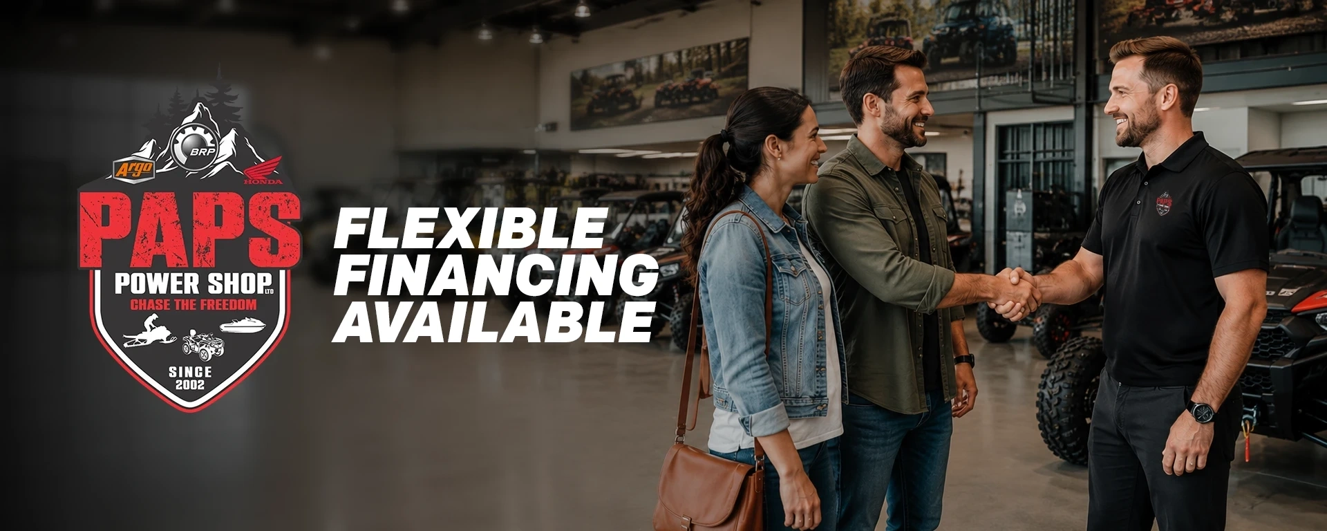 Flexible Financing Available alt