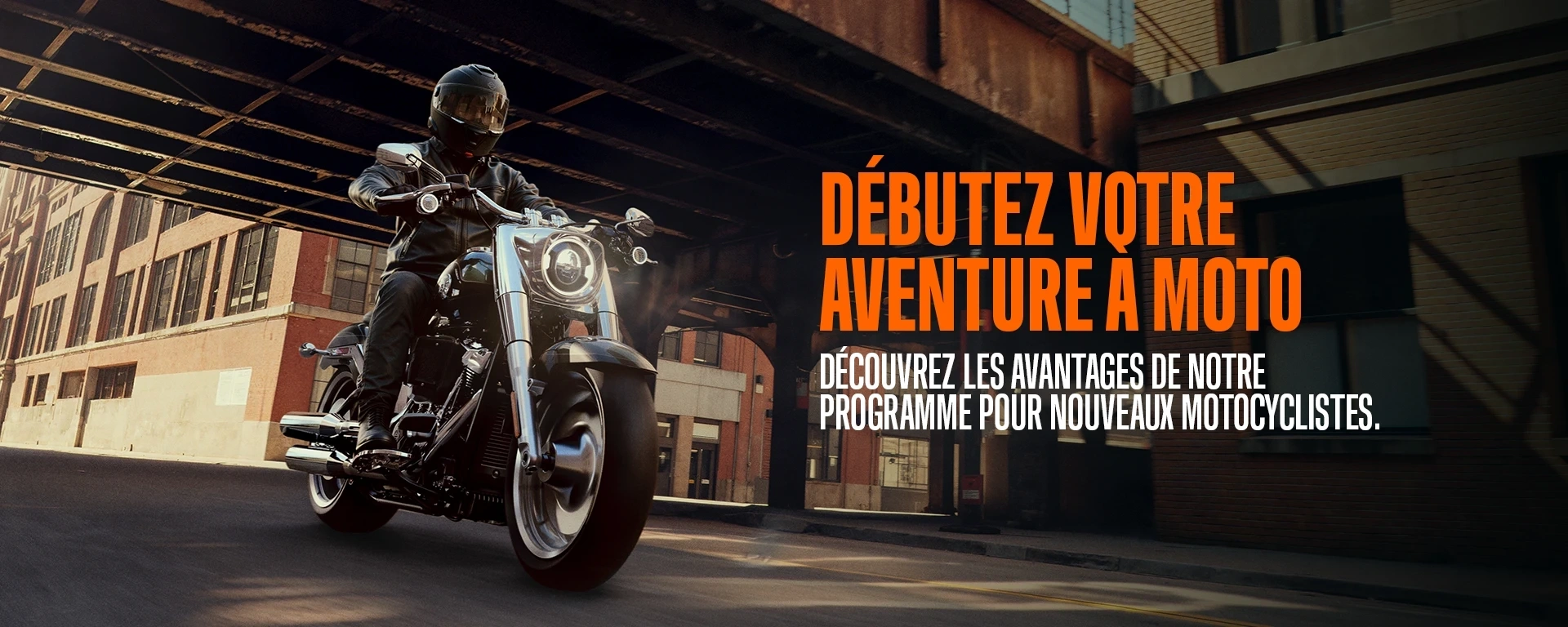Débutez votre aventure à moto - Découvrez les avantages de notre programme pour nouveaux motocyclistes. alt