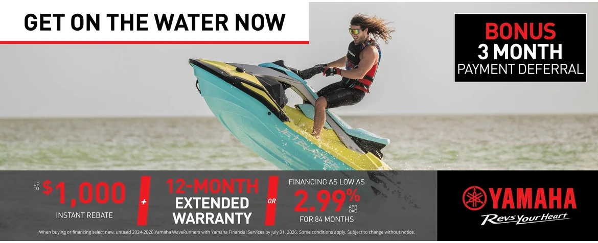 Get on the Water Now Sales Event — WaveRunner (JetBlaster)