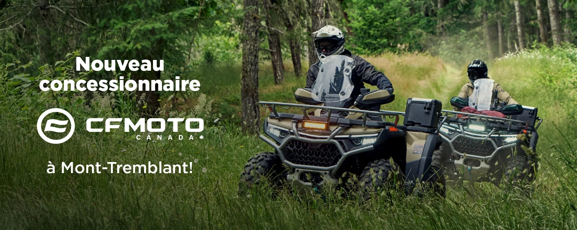 Nouveau concessionnaire CFMOTO à Mont-Tremblant! alt
